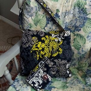 VERA BRADLEY Holiday "Baroque" Tote & Wallet Set